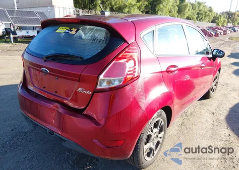 2014 Ford Fiesta Se z USA, uszkodzony, nr VIN 3FADP4EJXEM216941